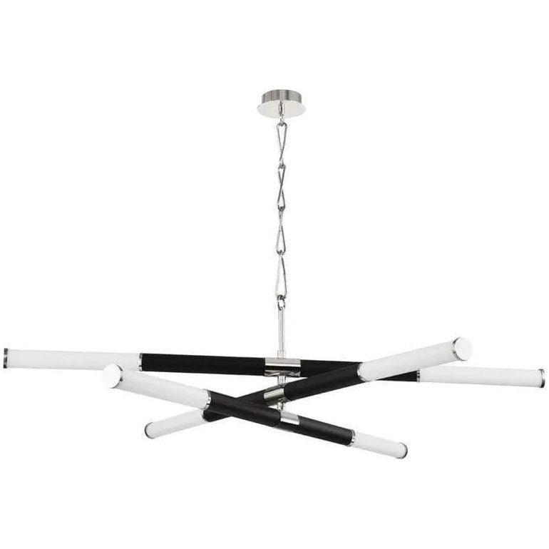 Hudson Valley Lighting - Huntington LED Chandelier - 7066-PN/BK - Canada Light Shop
