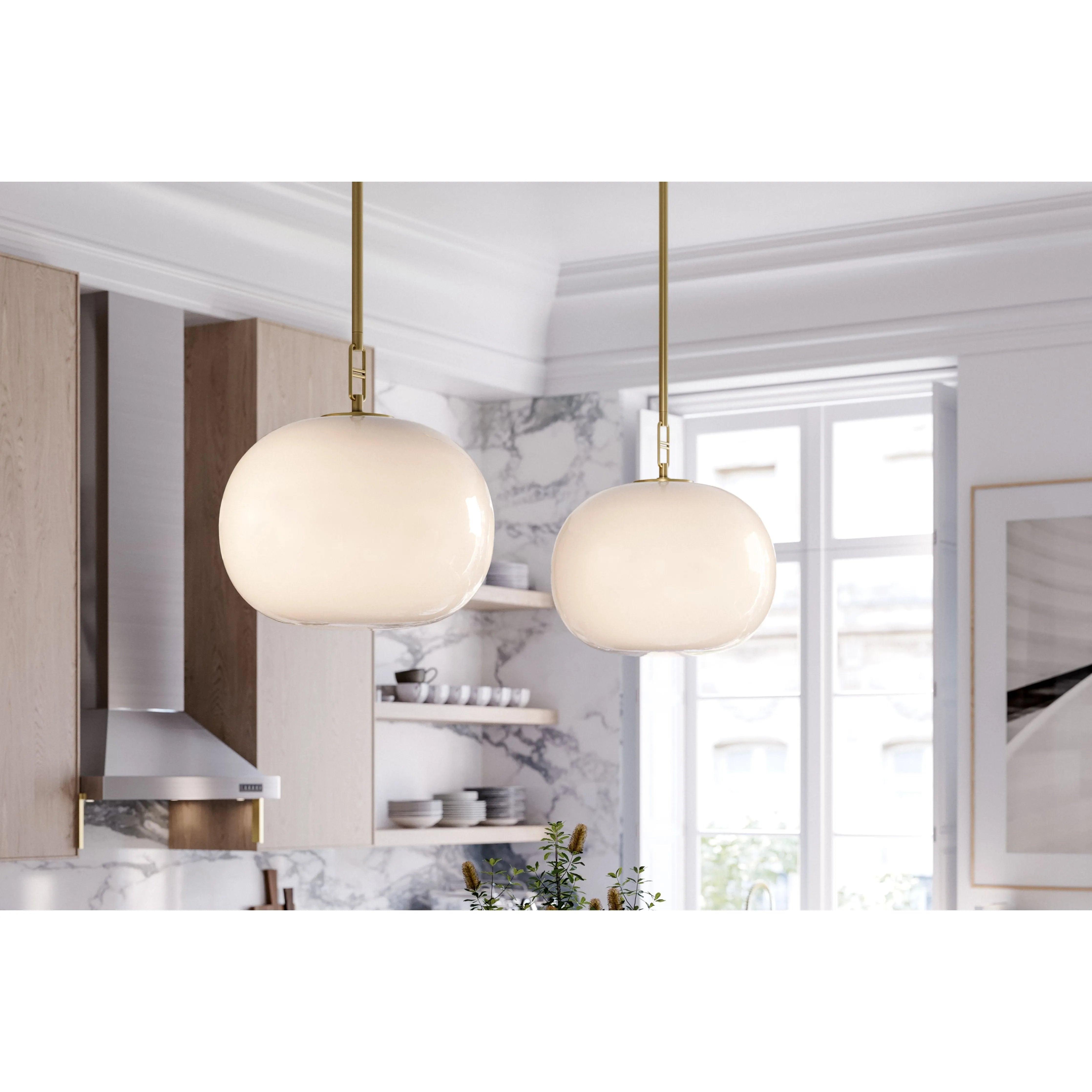 Hudson Valley Lighting - Ingels Pendant - 9717-AGB - Canada Light Shop