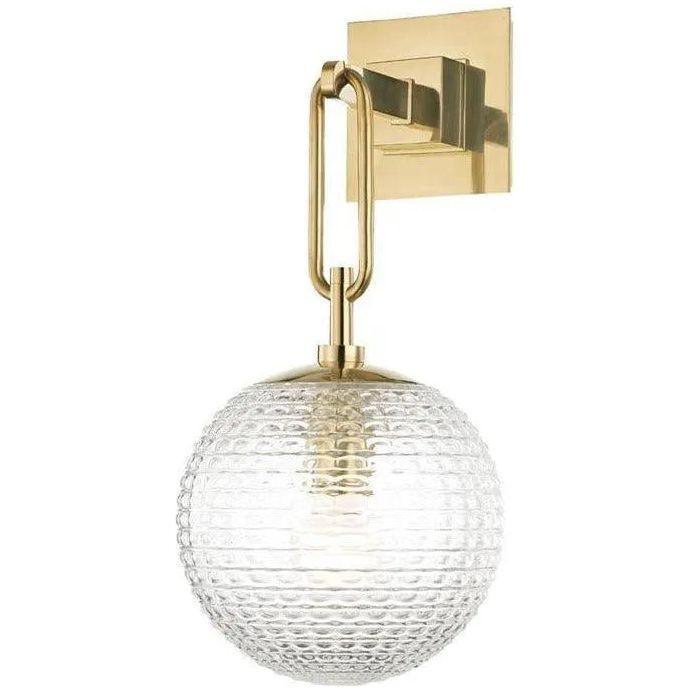 Hudson Valley Lighting - Jewett Wall Sconce - 7101-AGB - Canada Light Shop