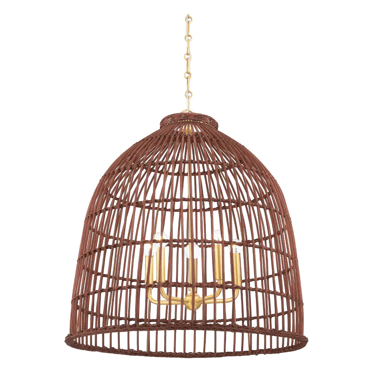 Hudson Valley Lighting - Jordan Pendant - BKO702-AGB - Canada Light Shop