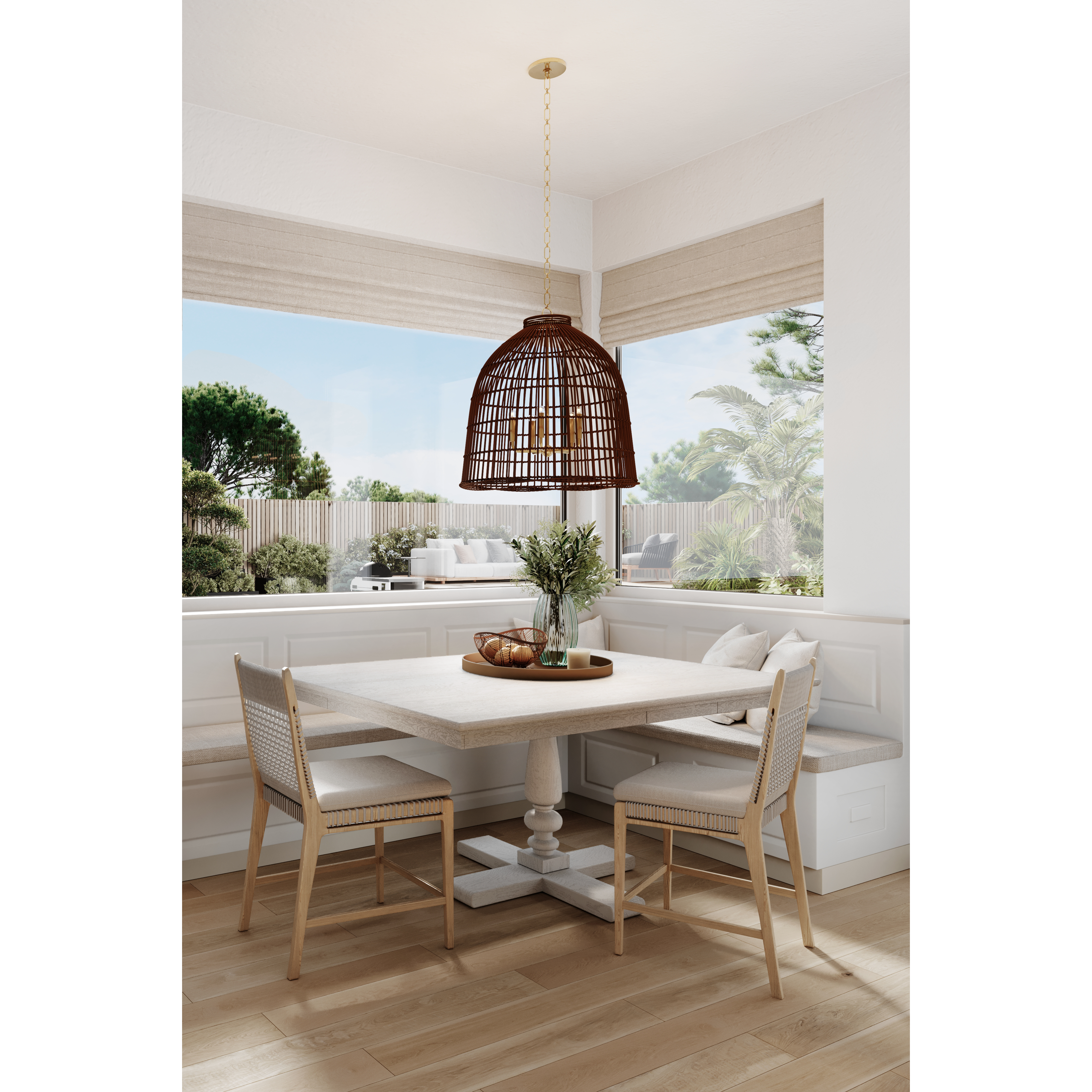 Hudson Valley Lighting - Jordan Pendant - BKO702-AGB - Canada Light Shop