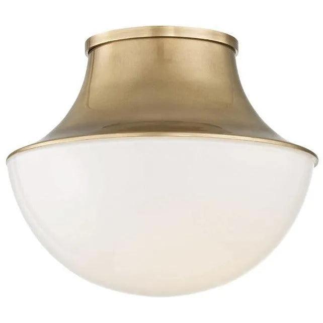 Hudson Valley Lighting - Lettie Flush Mount - 9411-AGB - Canada Light Shop