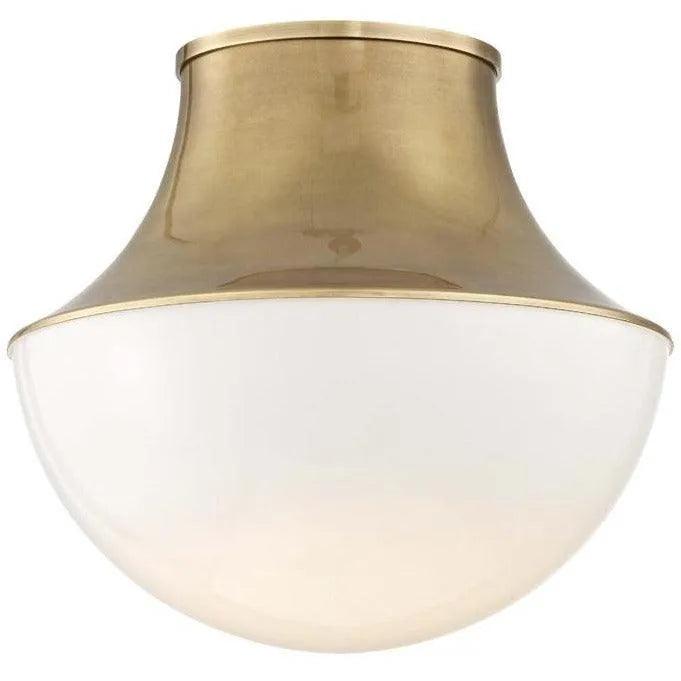 Hudson Valley Lighting - Lettie Flush Mount - 9415-AGB - Canada Light Shop