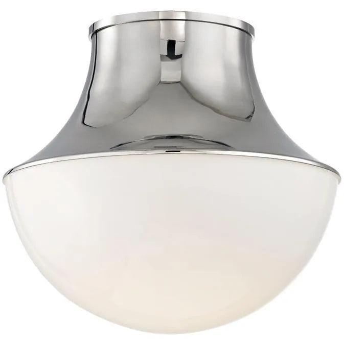 Hudson Valley Lighting - Lettie Flush Mount - 9415-PN - Canada Light Shop