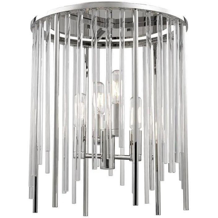 Hudson Valley Lighting - Lewis Flush Mount - 2510-PN - Canada Light Shop