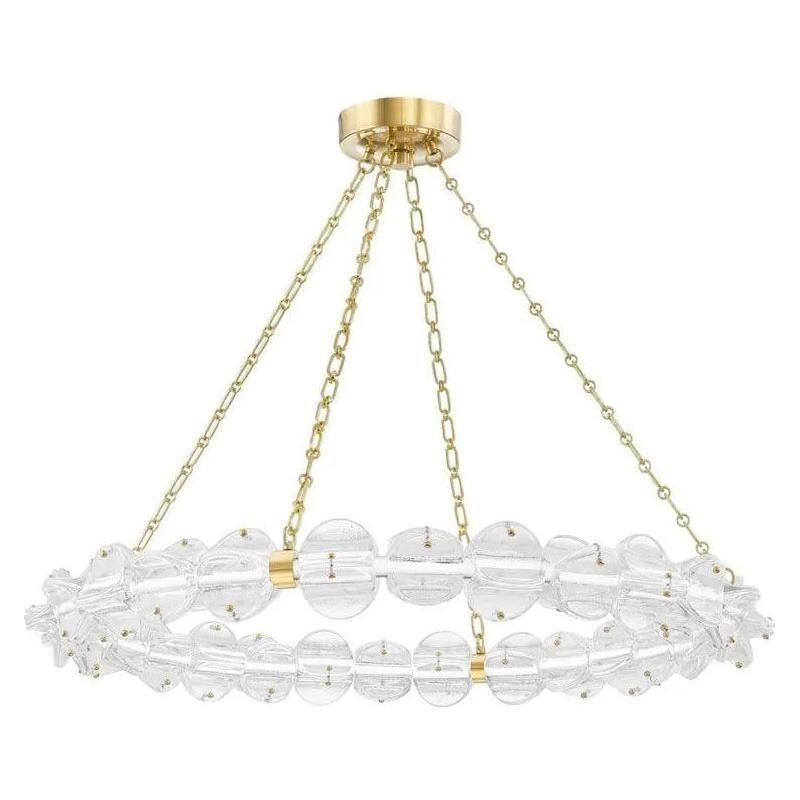 Hudson Valley Lighting - Lindley LED Chandelier - 1938-AGB - Canada Light Shop