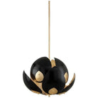 Hudson Valley Lighting - Lotus Chandelier - 5708-GL/BK - Canada Light Shop