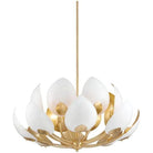Hudson Valley Lighting - Lotus Chandelier - 5739-GL/WH - Canada Light Shop