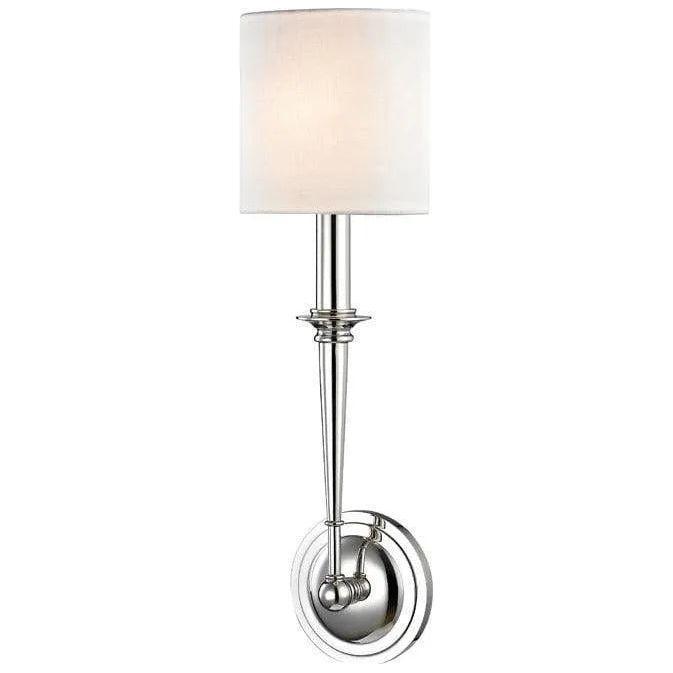 Hudson Valley Lighting - Lourdes Wall Sconce - 1231-PN - Canada Light Shop
