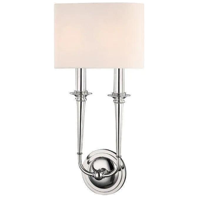 Hudson Valley Lighting - Lourdes Wall Sconce - 1232-PN - Canada Light Shop