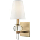 Hudson Valley Lighting - Luna Wall Sconce - 1900-AGB - Canada Light Shop
