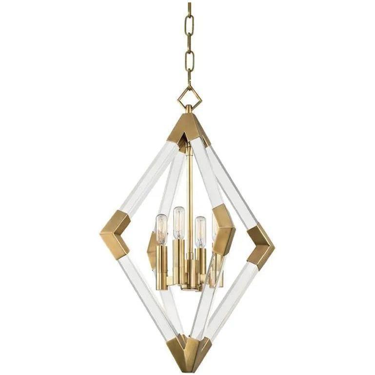 Hudson Valley Lighting - Lyons Pendant - 4617-AGB - Canada Light Shop