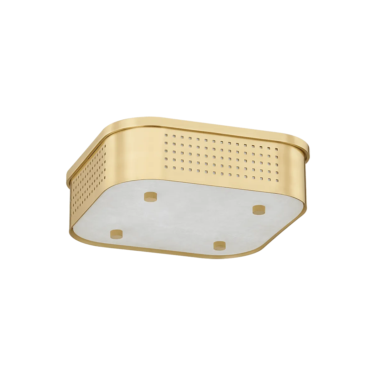 Hudson Valley Lighting - Madison Square LED Flush Mount - 4114-AGB - Canada Light Shop