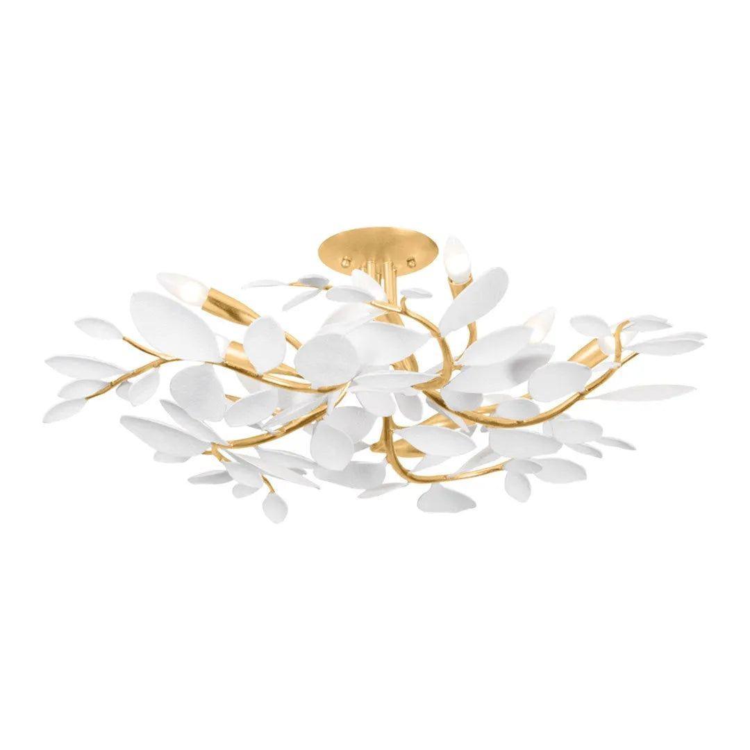 Hudson Valley Lighting - Marabec Semi Flush Mount - 2232-VGL/WP - Canada Light Shop