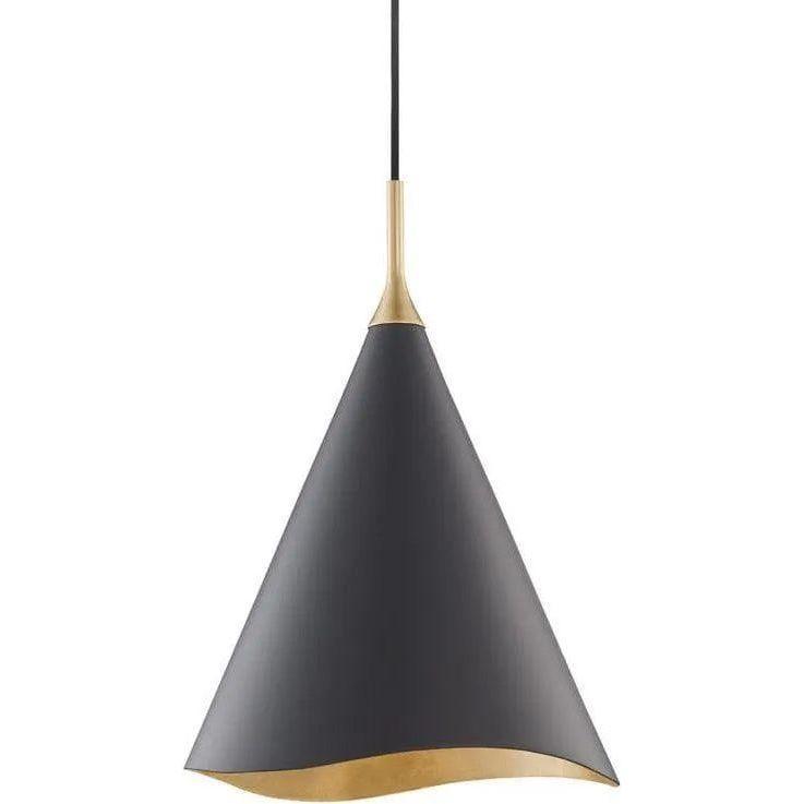 Hudson Valley Lighting - Martini Pendant - 9613-GL/BLK - Canada Light Shop