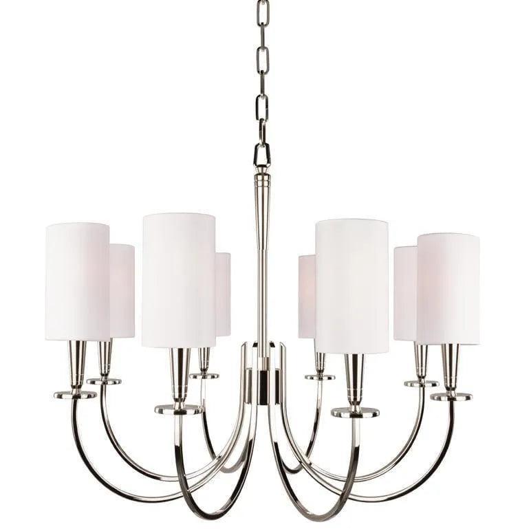 Hudson Valley Lighting - Mason Chandelier - 8028-PN - Canada Light Shop