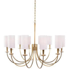 Hudson Valley Lighting - Mason Chandelier - 8032-AGB - Canada Light Shop