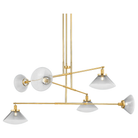 Hudson Valley Lighting - Mendon Chandelier - 1936-AGB - Canada Light Shop