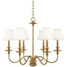 Hudson Valley Lighting - Menlo Park Chandelier - 4036-AGB - Canada Light Shop