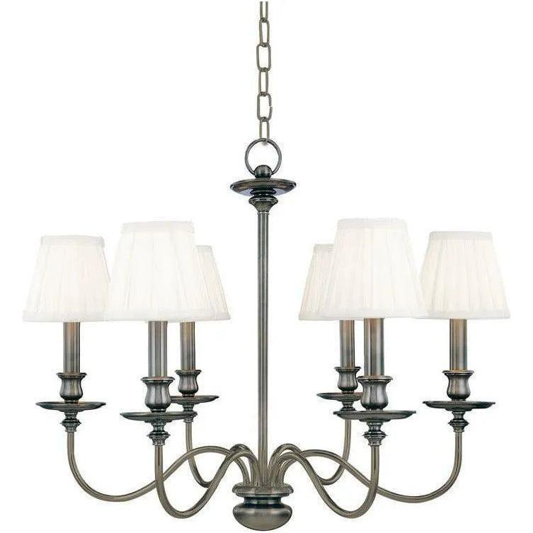 Hudson Valley Lighting - Menlo Park Chandelier - 4036-AN - Canada Light Shop