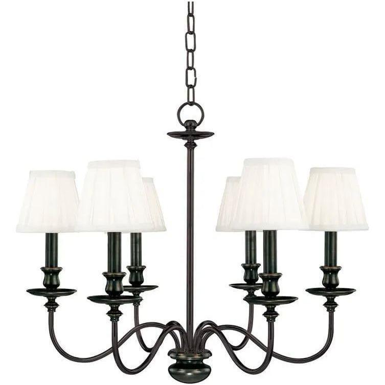 Hudson Valley Lighting - Menlo Park Chandelier - 4036-OB - Canada Light Shop