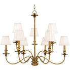 Hudson Valley Lighting - Menlo Park Chandelier - 4039-AGB - Canada Light Shop
