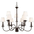 Hudson Valley Lighting - Menlo Park Chandelier - 4039-OB - Canada Light Shop