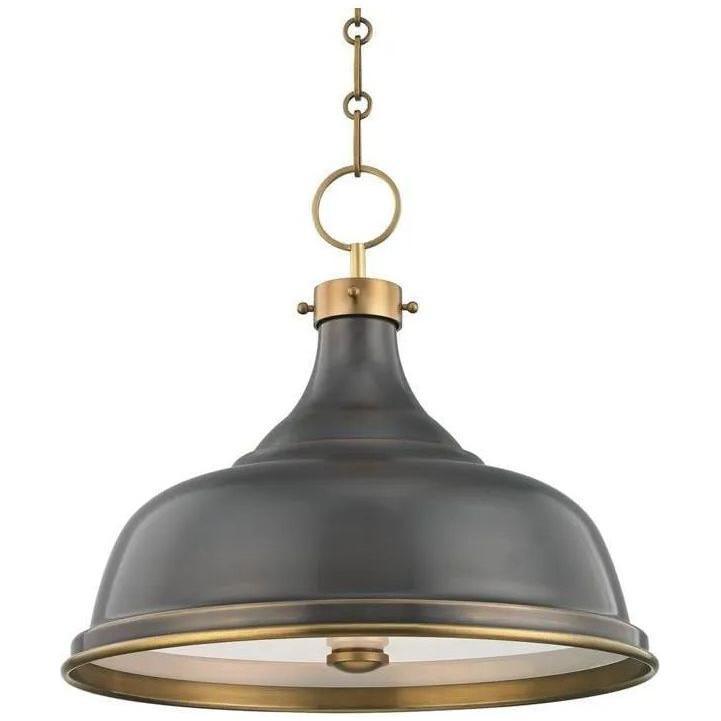 Hudson Valley Lighting - Metal No.1 Pendant - MDS900-ADB - Canada Light Shop
