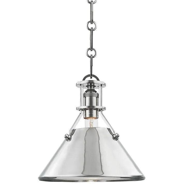 Hudson Valley Lighting - Metal No. 2 Pendant - MDS951-PN - Canada Light Shop