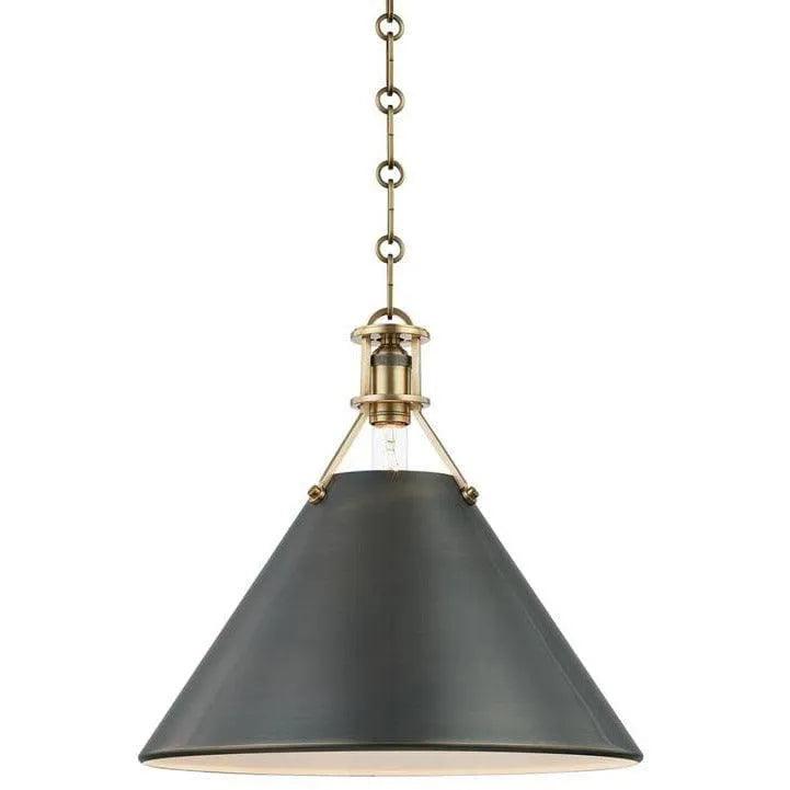 Hudson Valley Lighting - Metal No. 2 Pendant - MDS952-ADB - Canada Light Shop
