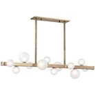 Hudson Valley Lighting - Mini Hinsdale Linear Pendant - 8744-AGB - Canada Light Shop