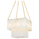 Hudson Valley Lighting - Moissanite Chandelier - 7418-AGB - Canada Light Shop