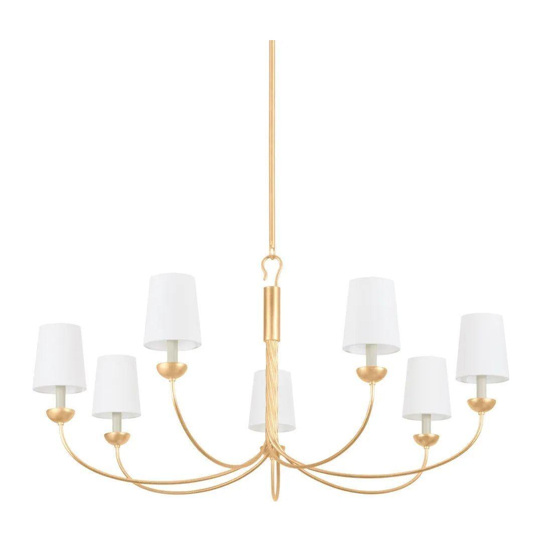 Hudson Valley Lighting - Montpelier Chandelier - 5307-VGL - Canada Light Shop