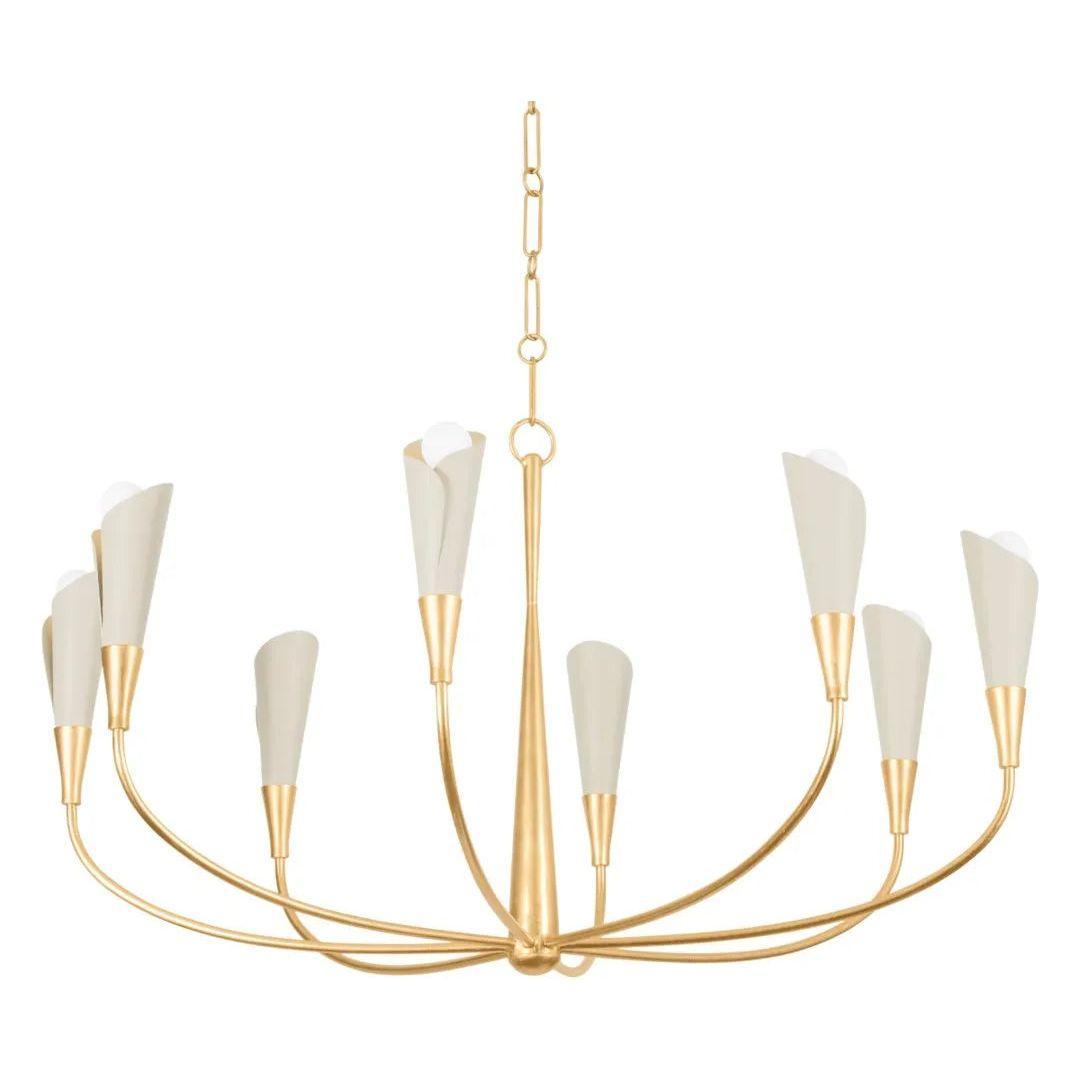 Hudson Valley Lighting - Montrose Chandelier - 3158-VGL/SSD - Canada Light Shop