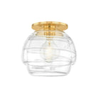 Hudson Valley Lighting - Montvale Flush Mount - 4813-AGB - Canada Light Shop