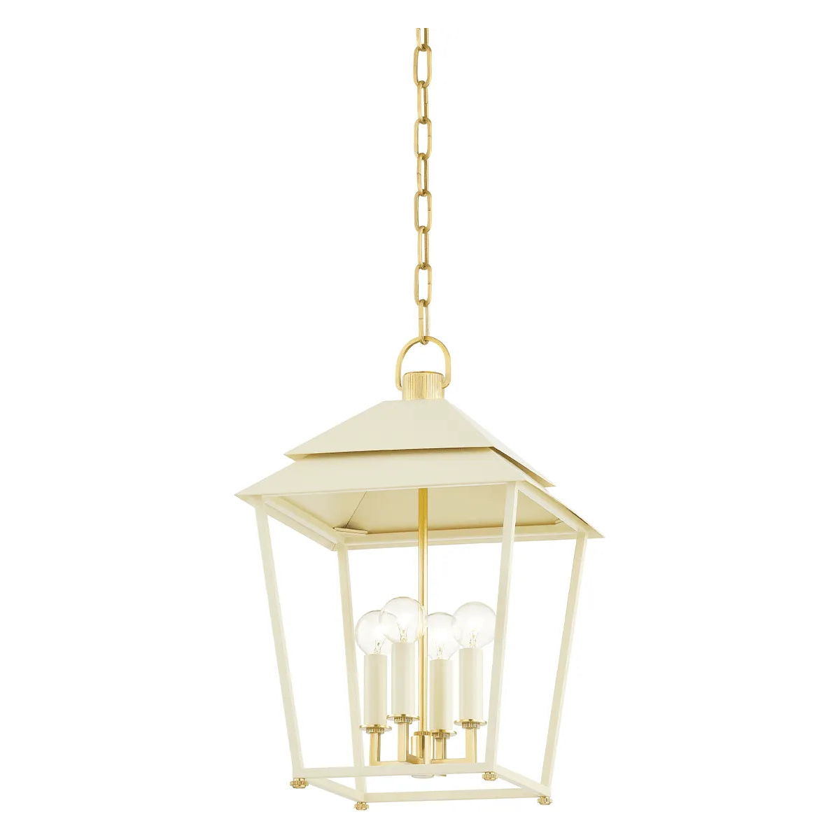 Hudson Valley Lighting - Natick Lantern - 5119-AGB/SSD - Canada Light Shop