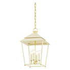 Hudson Valley Lighting - Natick Lantern - 5119-AGB/SSD - Canada Light Shop