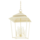 Hudson Valley Lighting - Natick Lantern - 5138-AGB/SSD - Canada Light Shop