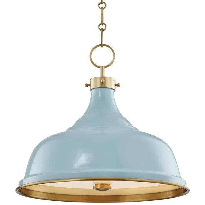 Hudson Valley Lighting - Painted No.1 Pendant - MDS300-AGB/BB - Canada Light Shop