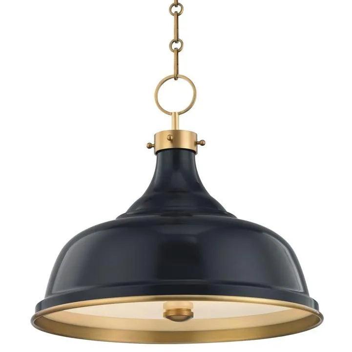 Hudson Valley Lighting - Painted No.1 Pendant - MDS300-AGB/DBL - Canada Light Shop