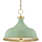 Hudson Valley Lighting - Painted No.1 Pendant - MDS300-AGB/LFG - Canada Light Shop