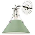 Hudson Valley Lighting - Painted No.2 Wall Sconce - MDS350-PN/LFG - Canada Light Shop