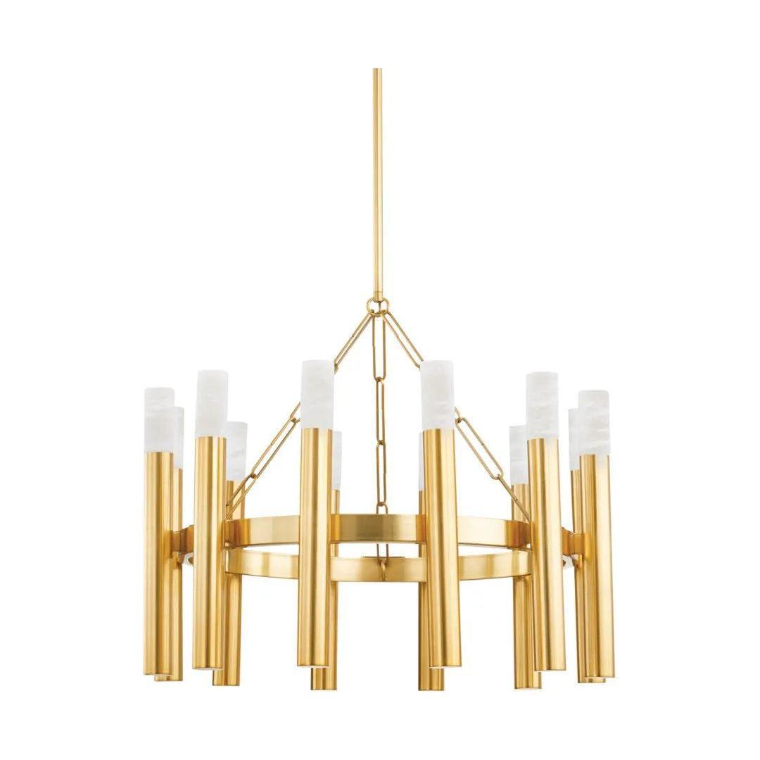 Hudson Valley Lighting - Pali Chandelier - 5728-AGB - Canada Light Shop