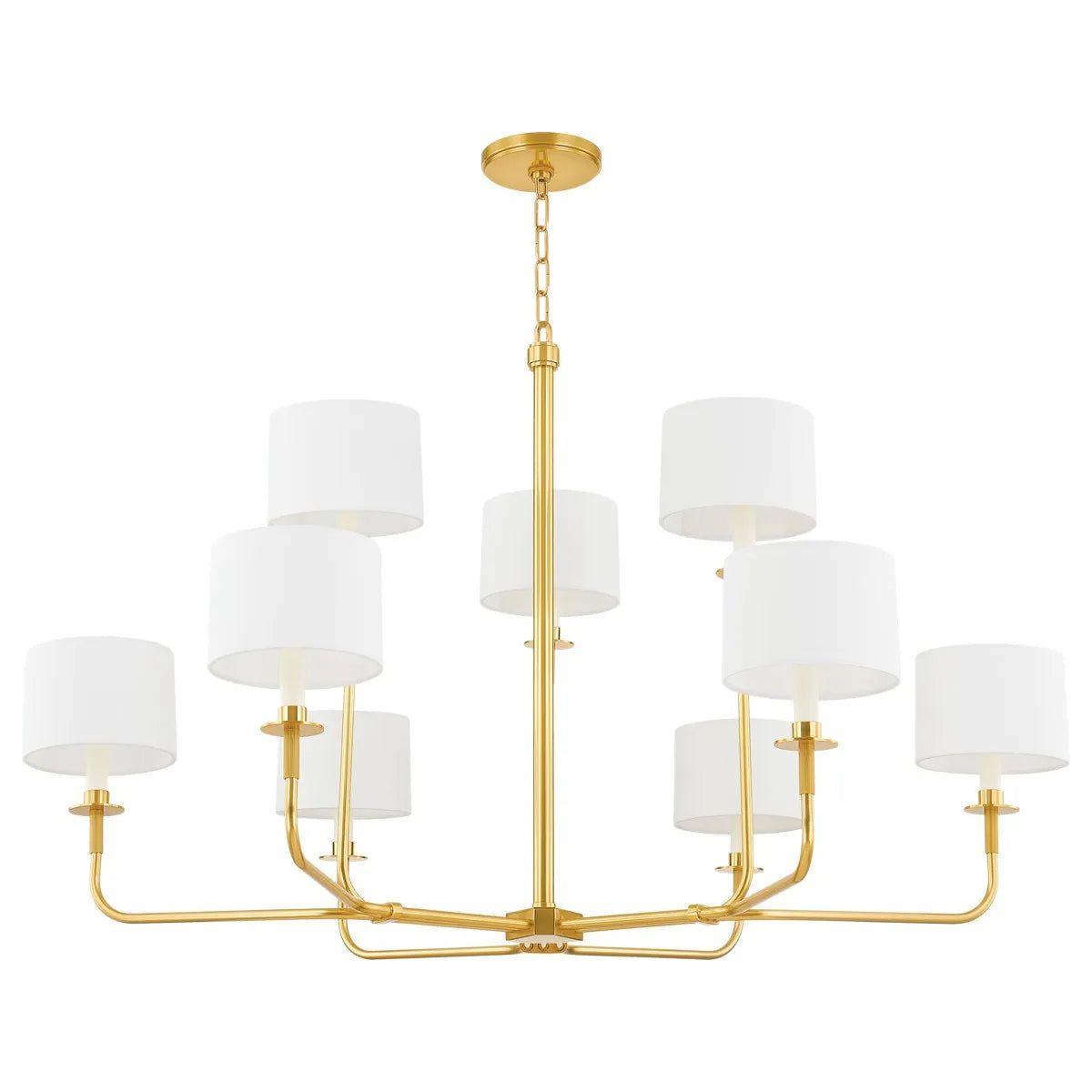 Hudson Valley Lighting - Paramus Chandelier - 9148-AGB - Canada Light Shop