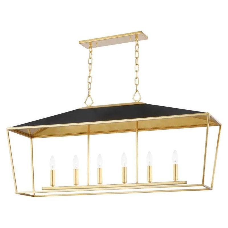 Hudson Valley Lighting - Paxton Linear Pendant - 5748-GL/BK - Canada Light Shop