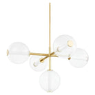 Hudson Valley Lighting - Richford LED Chandelier - 5248-AGB - Canada Light Shop