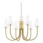 Hudson Valley Lighting - Ripley LED Chandelier - 8732-AGB - Canada Light Shop