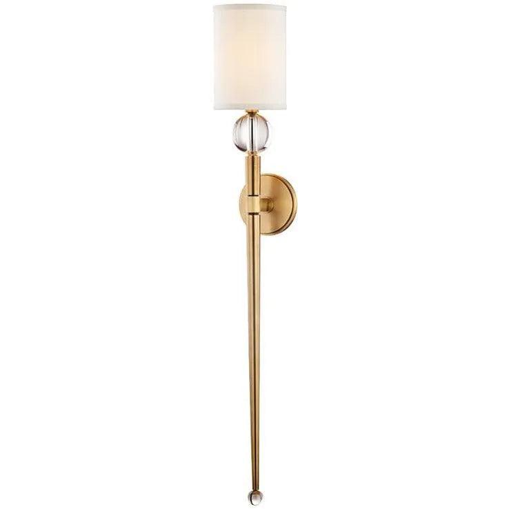 Hudson Valley Lighting - Rockland Tall Wall Sconce - 8436-AGB - Canada Light Shop
