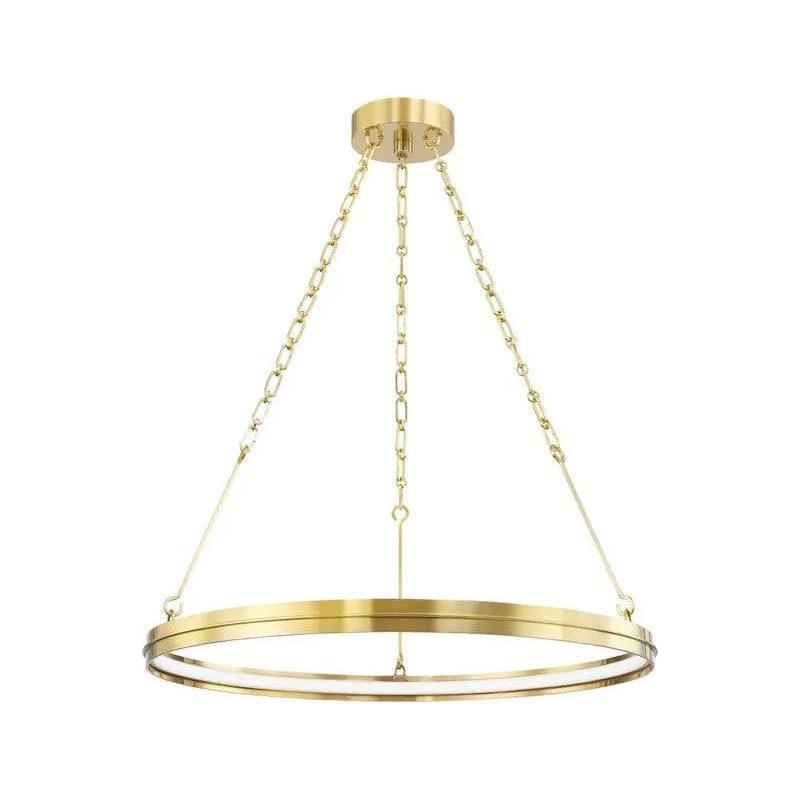 Hudson Valley Lighting - Rosendale LED Chandelier - 7128-AGB - Canada Light Shop