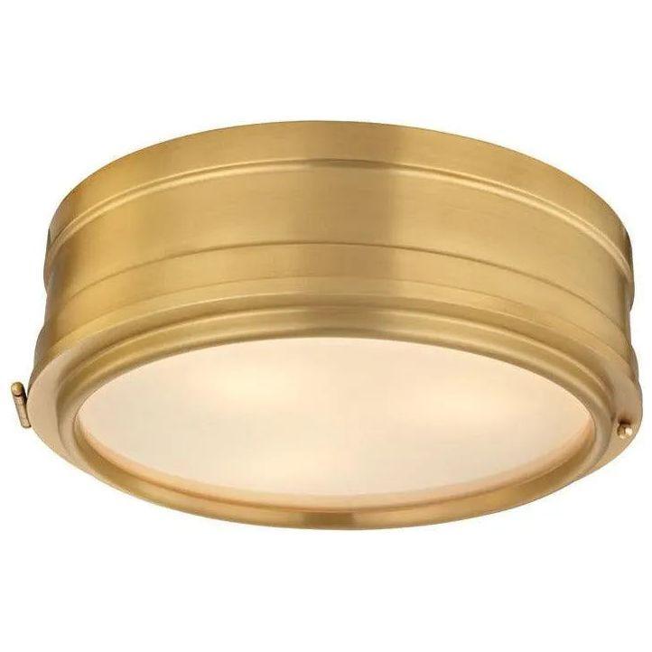 Hudson Valley Lighting - Rye Flush Mount - 2314-AGB - Canada Light Shop